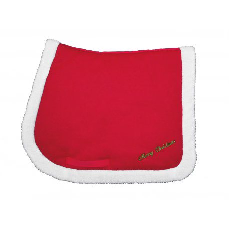 Jule sadelunderlag i fleece - Pony