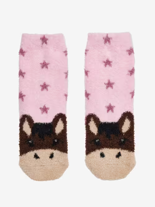 LeMieux SS26 Mini Fluffy Character strømper - Gracie, 23-26
