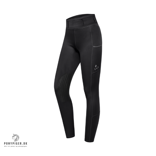 ELT Ella ridetights til børn - Sort - 122