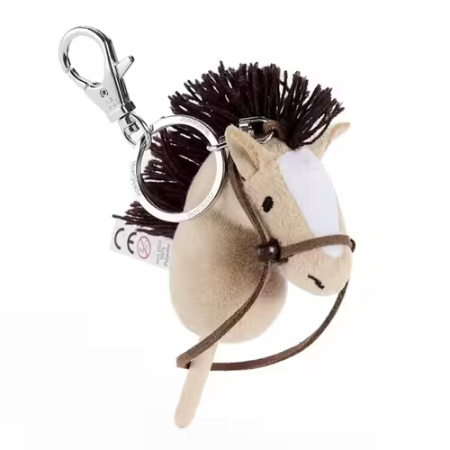 HoppiHorse nøgle ring med kæphest - Bay
